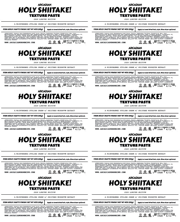 Holy Shiitake! Texture Paste (Limited)