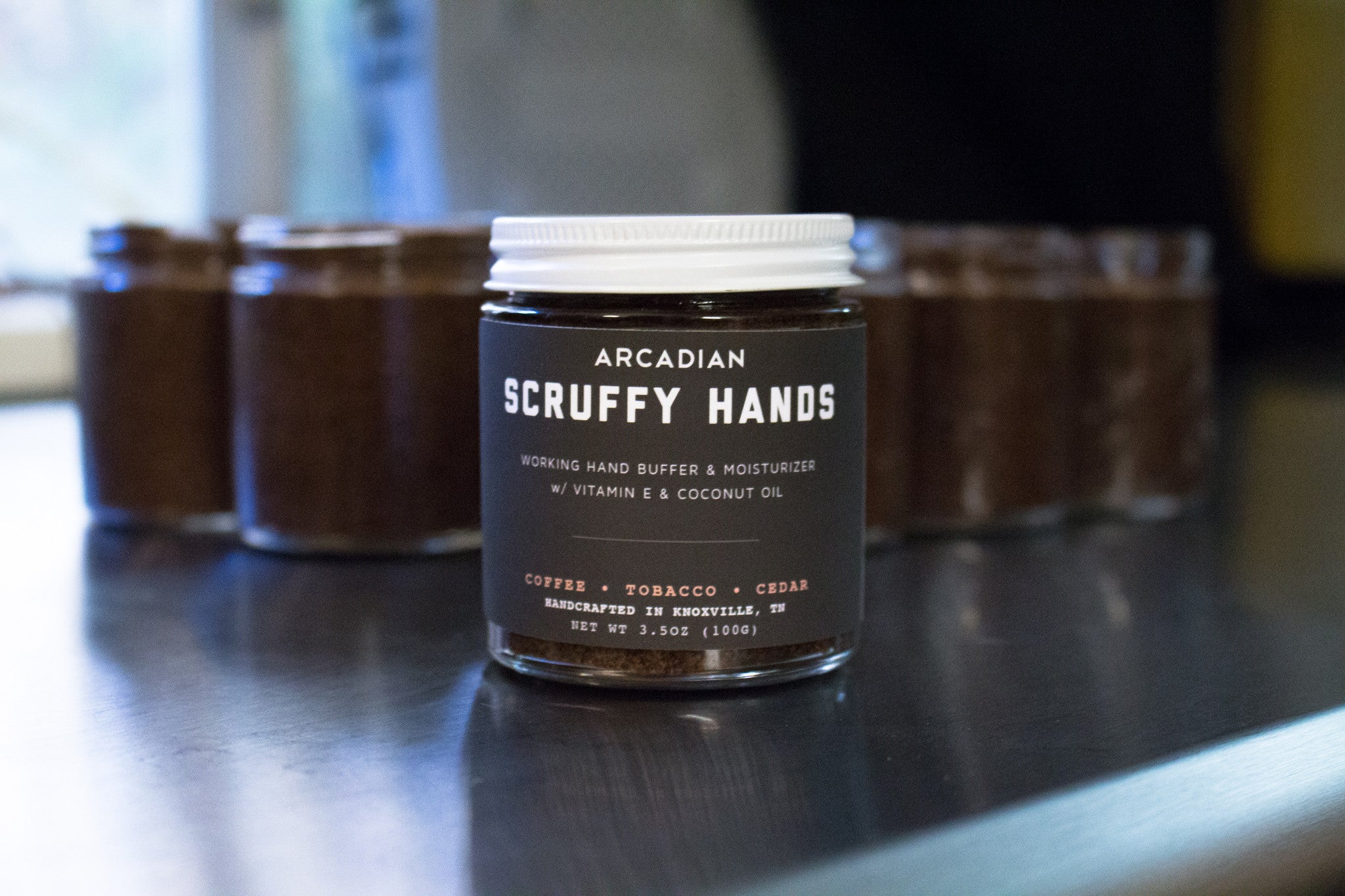 Clay Pomade & Scruffy Hands Available!