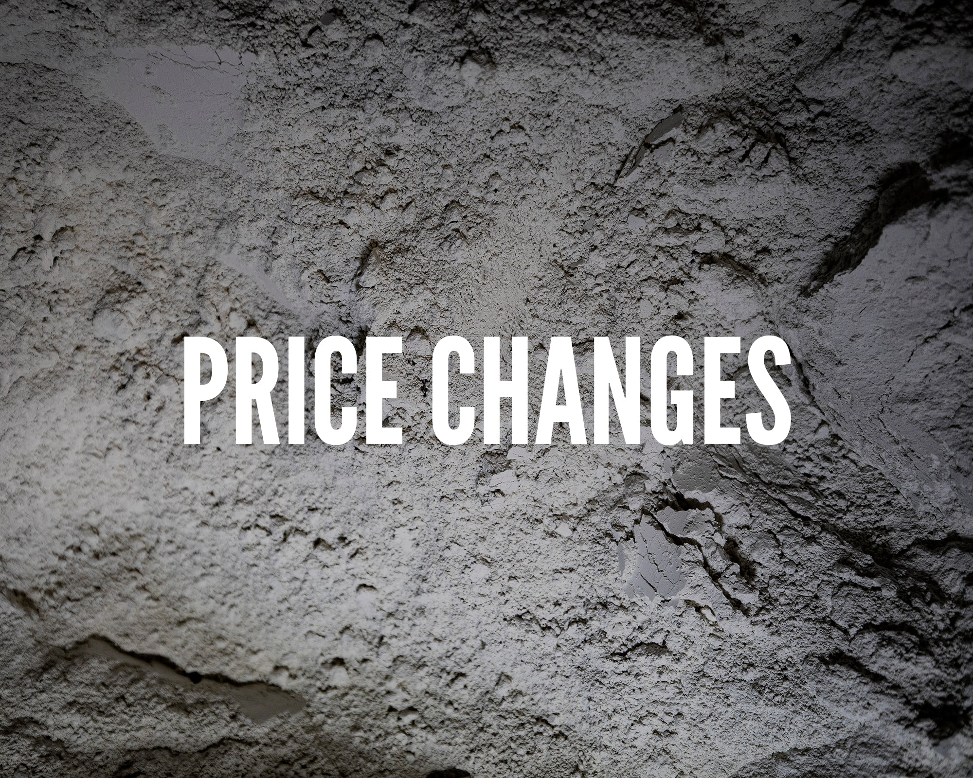 Price Changes Soon