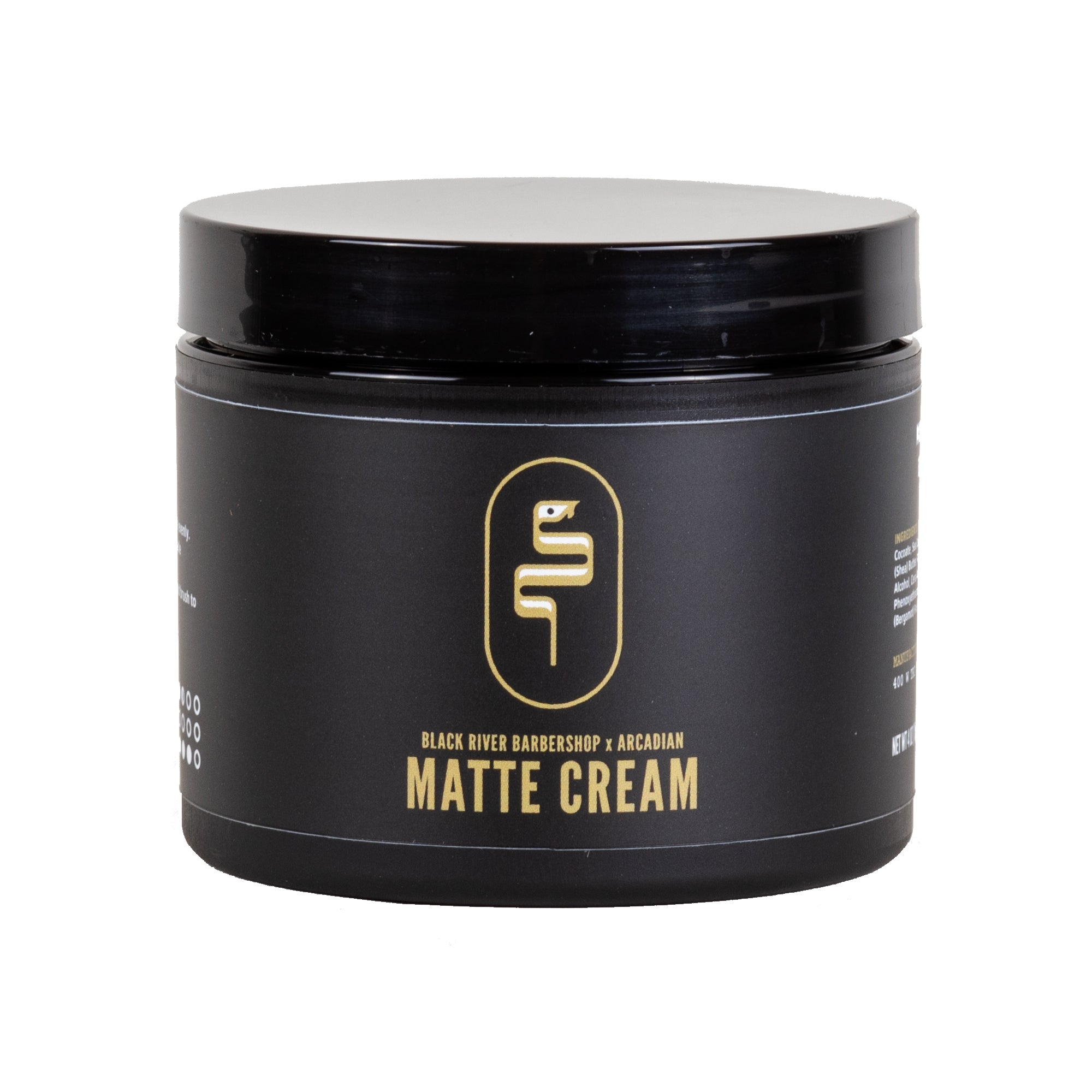 Black River Barbershop x Arcadian - Matte Cream