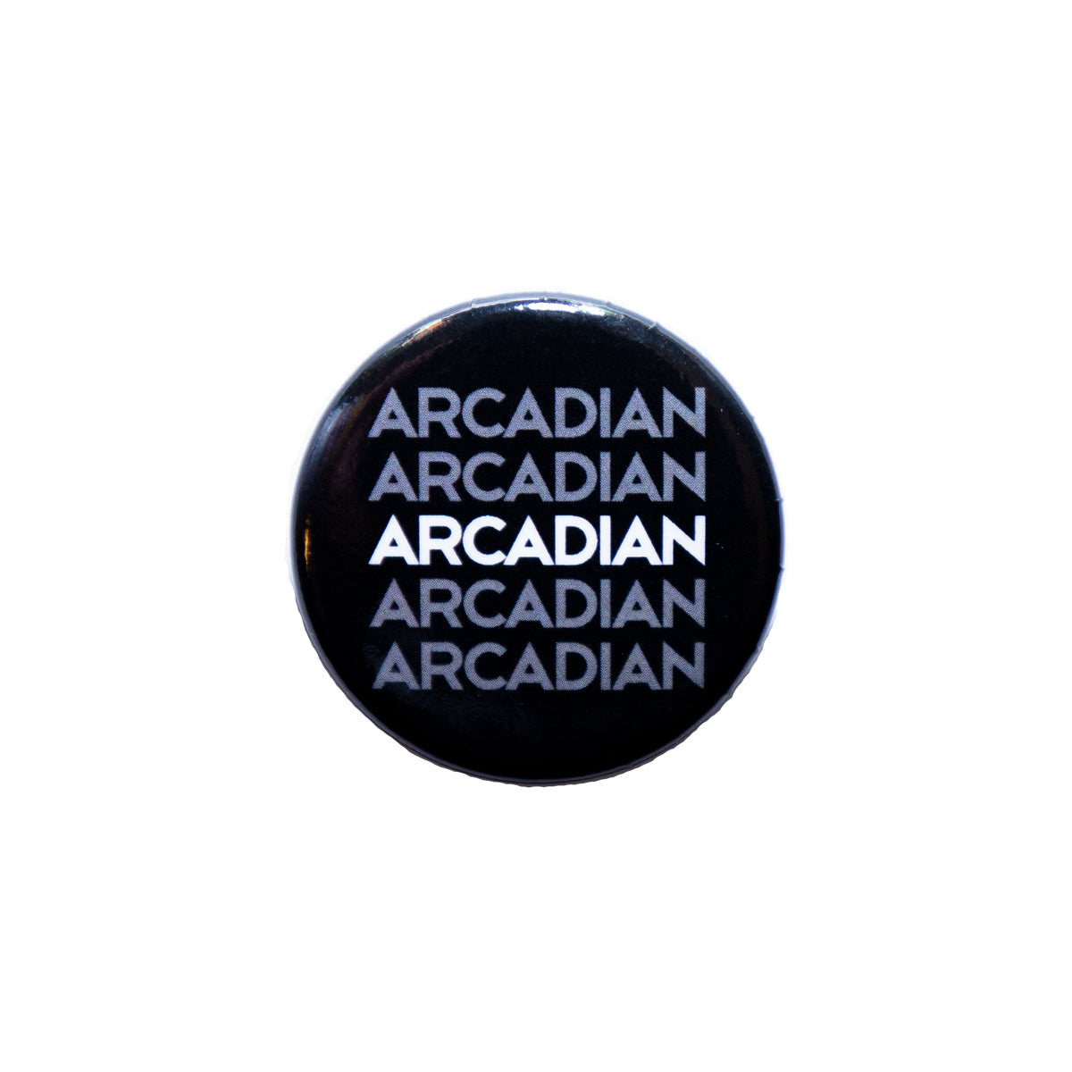 1.25" Round Button - Arcadian Grooming: Pomade, Beard Care, Men's Grooming Supplies