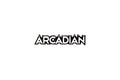 Enamel Lapel Pin - Logo - Arcadian Grooming: Pomade, Beard Care, Men's Grooming Supplies