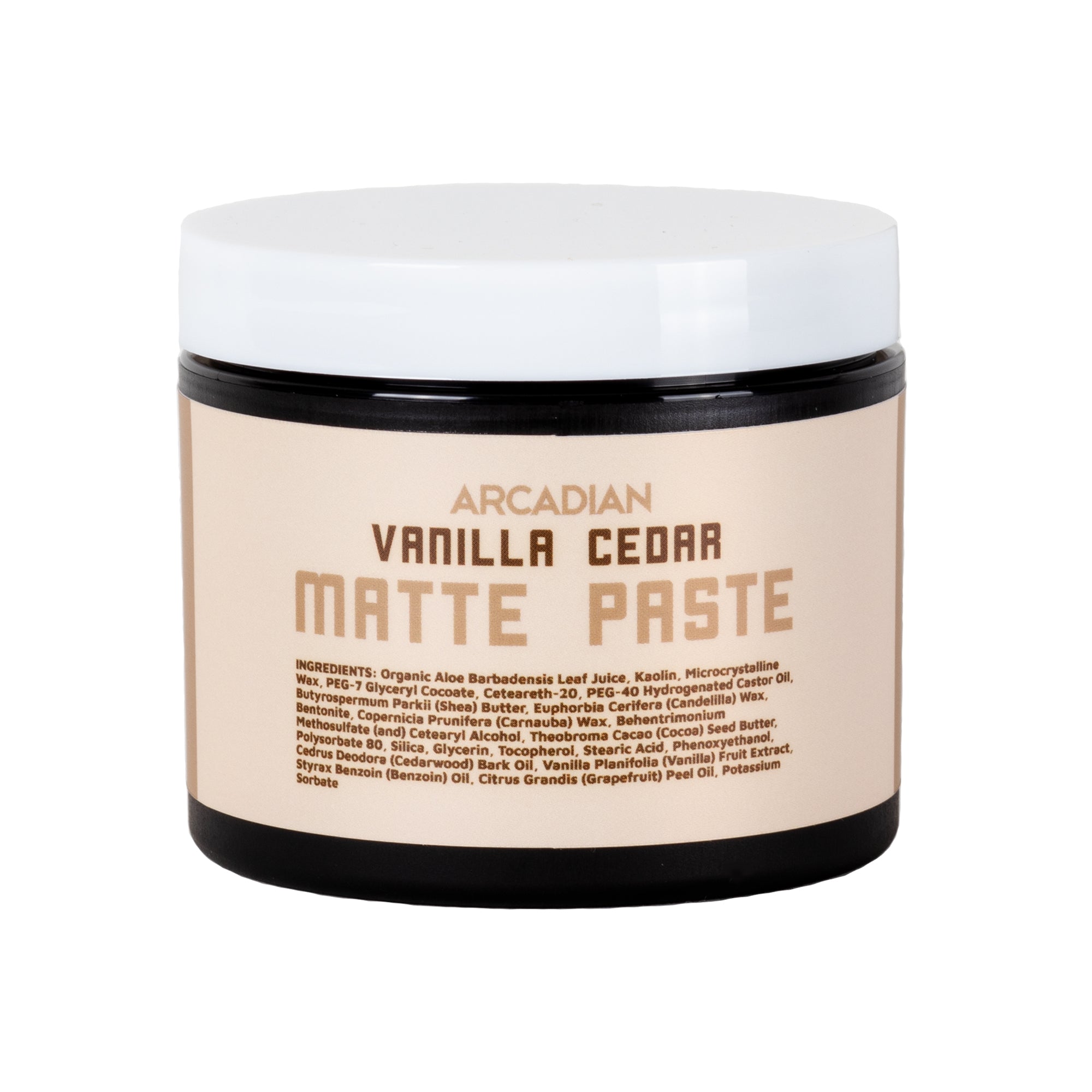 Vanilla Cedar Matte Paste